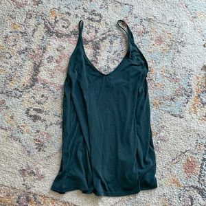 Forest green tank UO